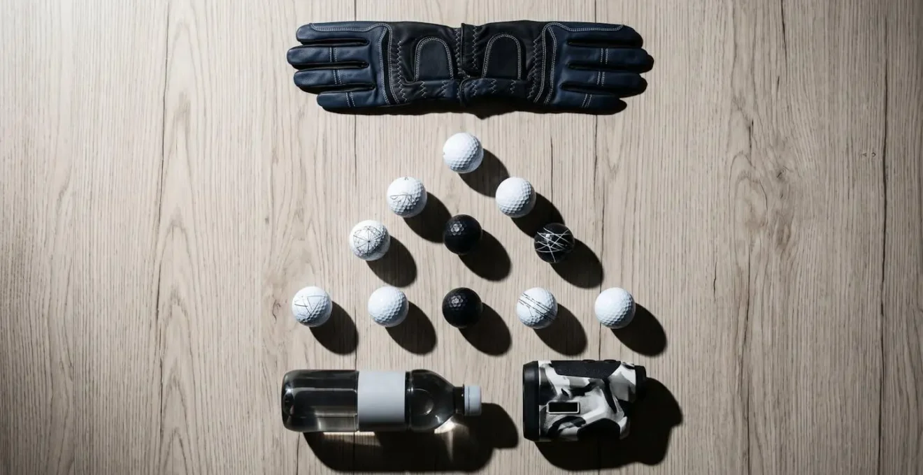 Cross-section view of golf stand bag showing optimal weight distribution zones