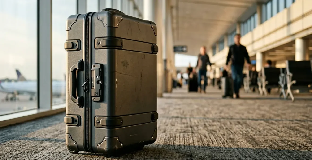 Professional golf equipment transportation preparation for international air travel showing organized packing strategy